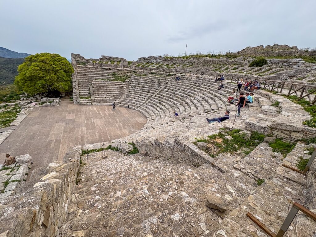 Segesta teatr grecki